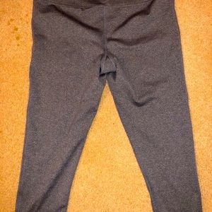 Gray leggings